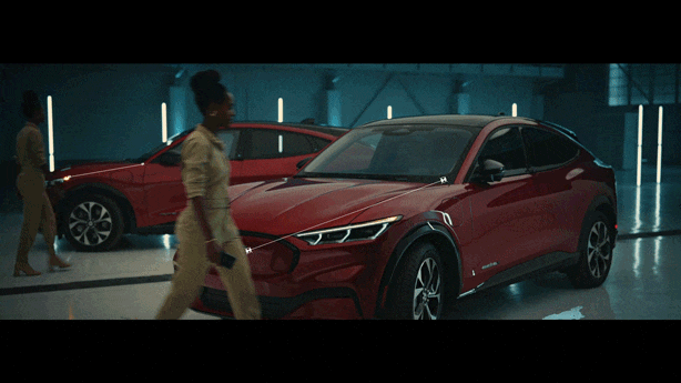 Mustang Mach-E v. DNA GIF